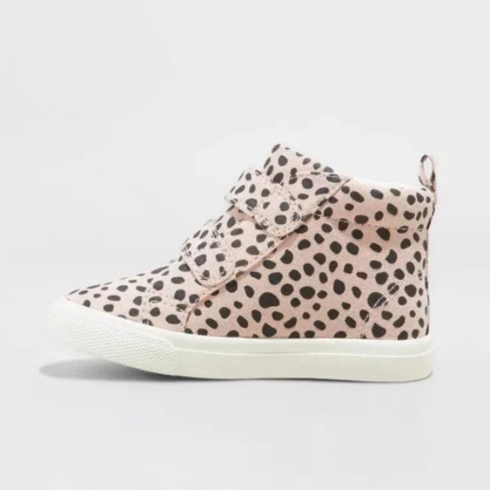 Cat & Jack Pink and Black Kids Sneakers - Picture 3 of 6